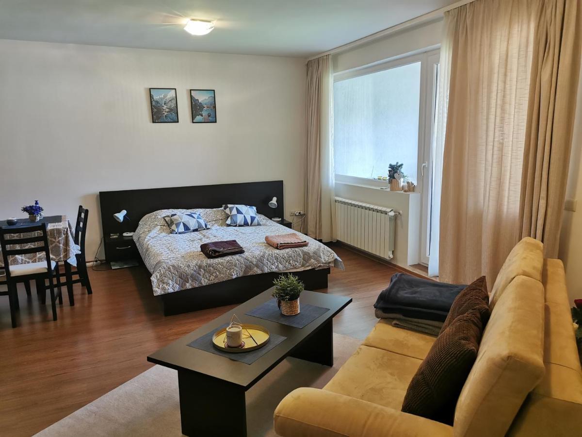Sunny Studio Apartment - Few Steps From Gondola Банско Екстериор снимка