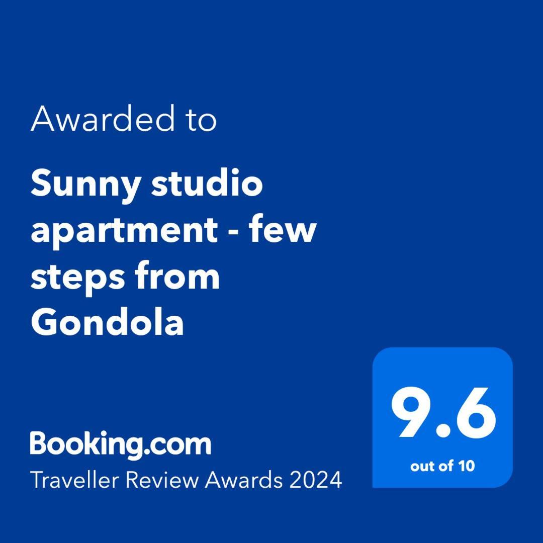 Sunny Studio Apartment - Few Steps From Gondola Банско Екстериор снимка